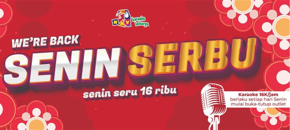 SENIN SERBU, nyanyi 12ribu